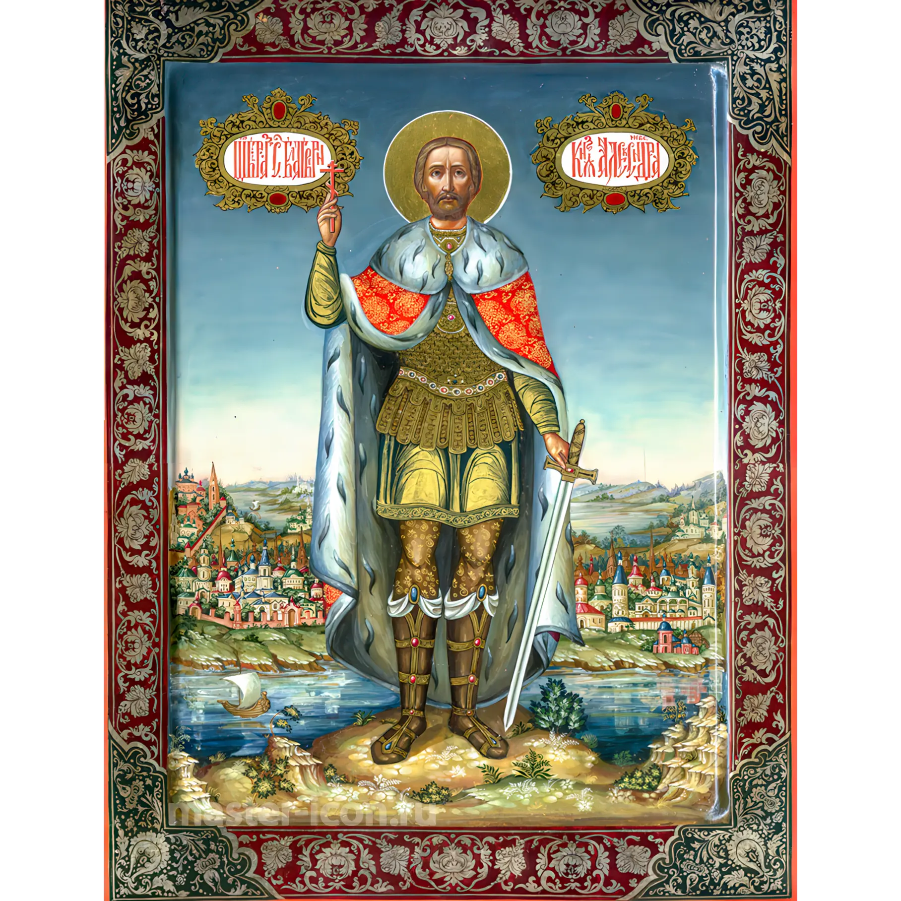 Икона Александра Невского Икона Александра Невского