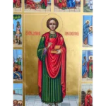 Житийная икона Пантелеймона Целителя