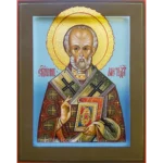Икона рукописная Николай Угодник