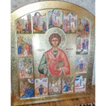 Житийная икона Целителя Пантелеймона